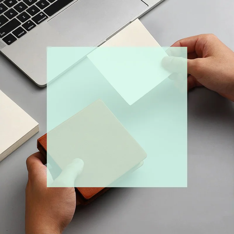 1pc Sticky Note Box With Notepads PU Leather Memo Pad Dispenser Desktop Supplies For Students Office Worker
1pc Sticky Note Box With Notepads PU Leather Memo Pad Dispenser Desktop Supplies For Students Office Worker