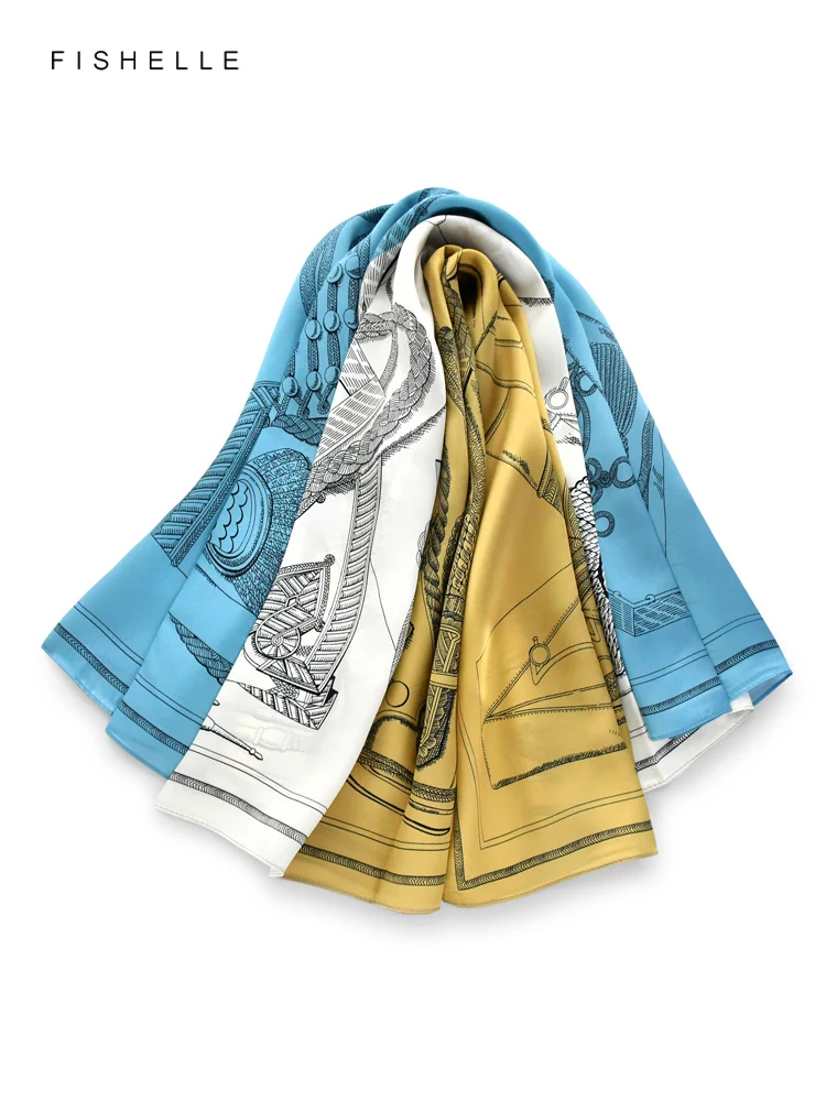 2025 New Tricolor 100% Natural Silk Scarf Glossy Wrap Bandana Hijab Shawl Square Luxury Gift Women's Neckerchief Headband 90cm
2025 New Tricolor 100% Natural Silk Scarf Glossy Wrap Bandana Hijab Shawl Square Luxury Gift Women's Neckerchief Headband 90cm
