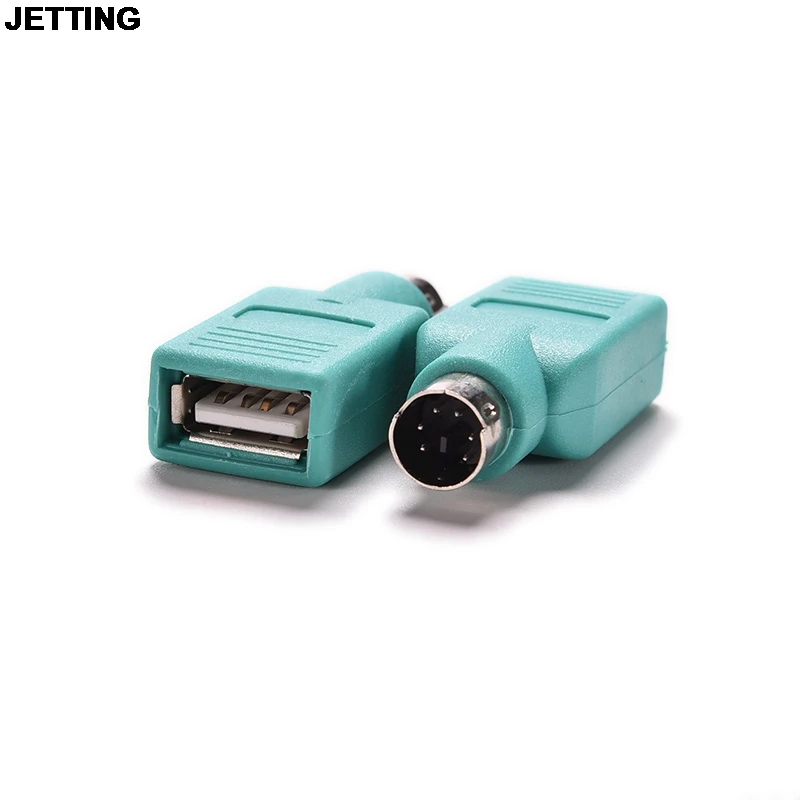 New JETTING USB Female in to PS2 Male Adapter Converter for Computer PC Keyboards Mouse 2PCS Drop Shipping
New JETTING USB Female in to PS2 Male Adapter Converter for Computer PC Keyboards Mouse 2PCS Drop Shipping