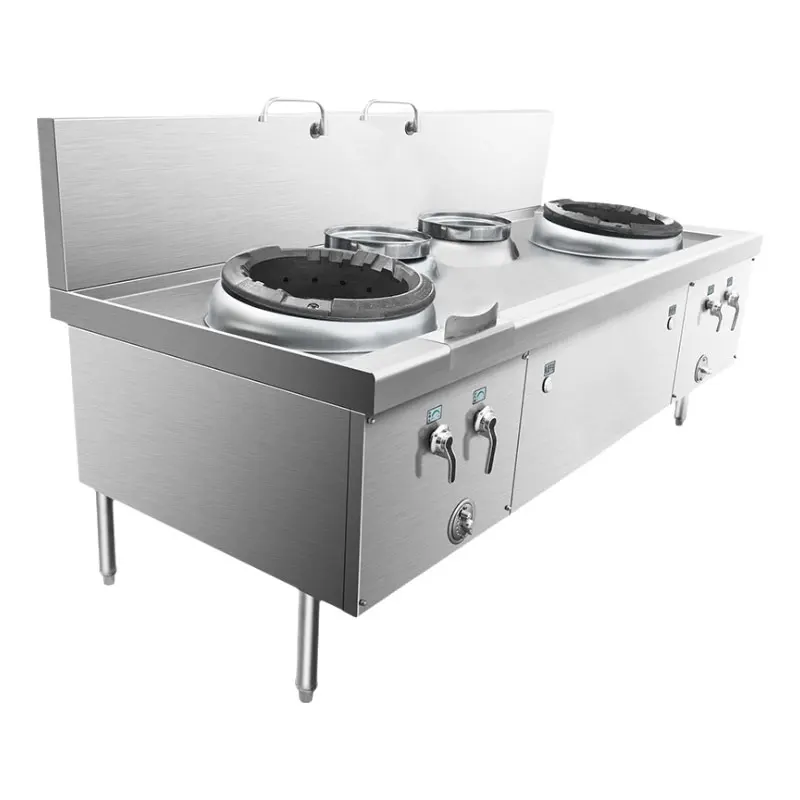 High-Flame Commercial Gas Range - Optional Flameout Protection, Hotel/Restaurant Use, NG/LPG Compatible
High-Flame Commercial Gas Range - Optional Flameout Protection, Hotel/Restaurant Use, NG/LPG Compatible