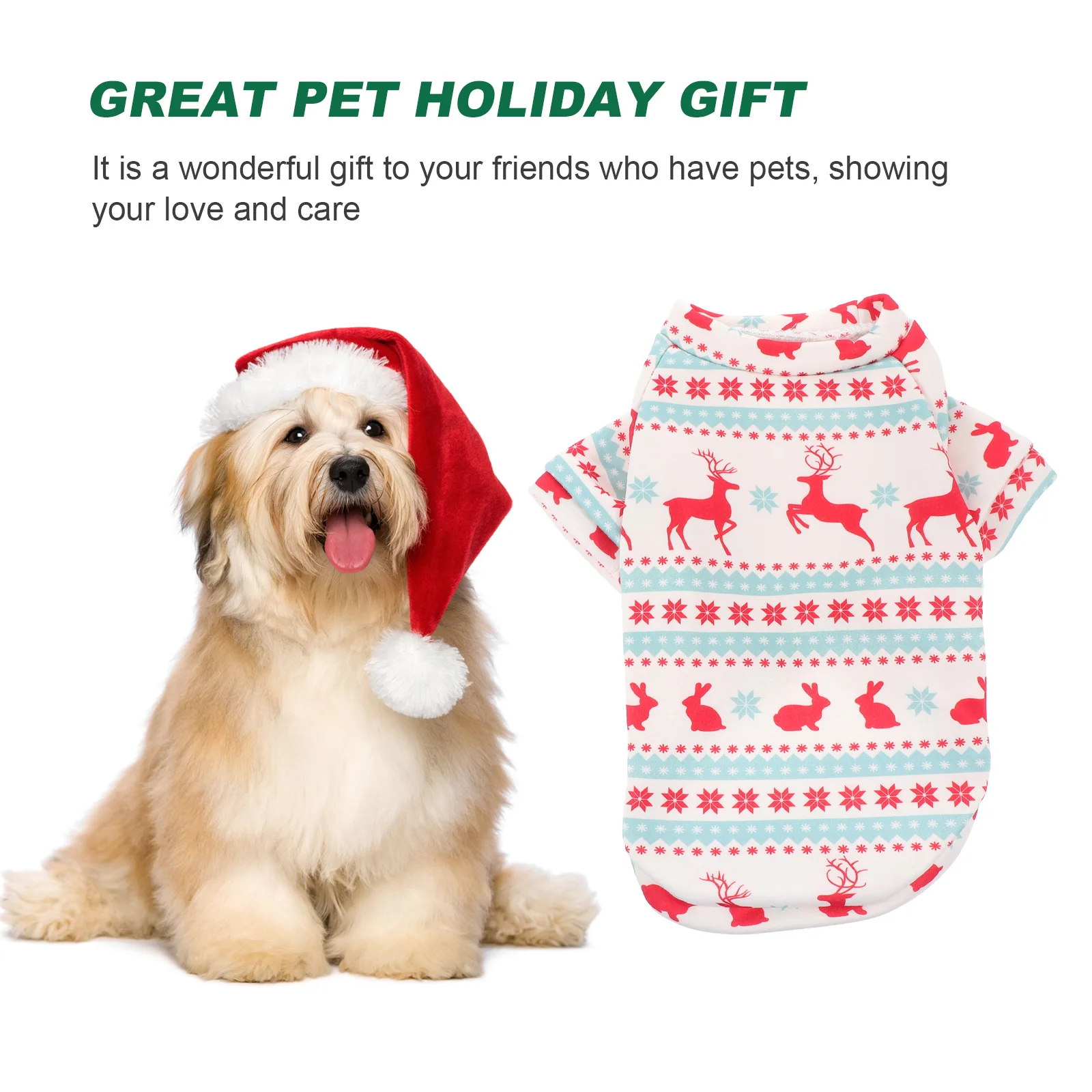 Dog Clothes Decor Cute Dresses Puppy Outfits Pet Garment Clothing Apparel Winter Holiday
Dog Clothes Decor Cute Dresses Puppy Outfits Pet Garment Clothing Apparel Winter Holiday
