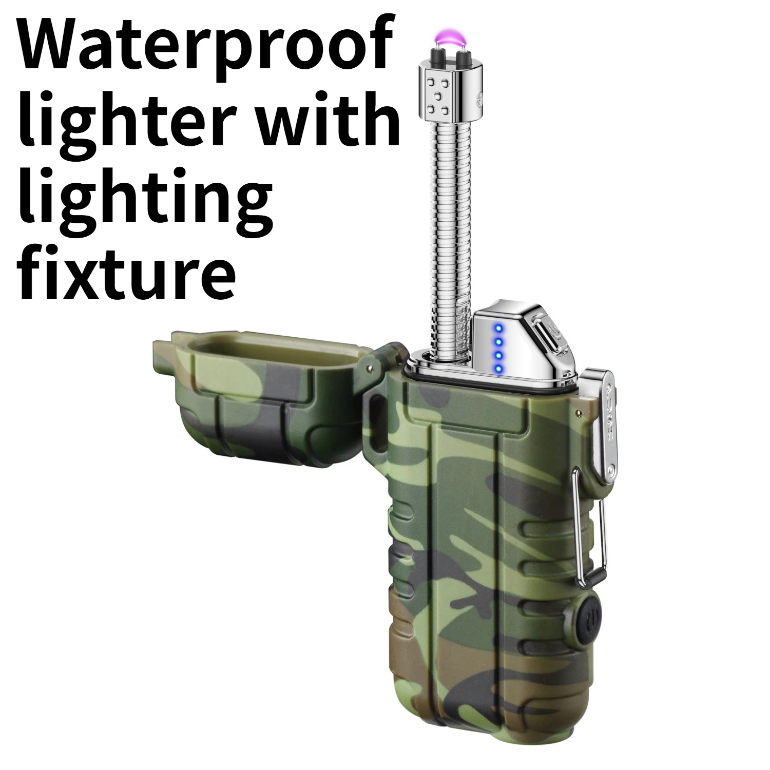 Waterproof Dual Arc Lighter with Retractable Hose for Outdoor Camping Lighting Portable Multifunctional Igniter EDC Tool
Waterproof Dual Arc Lighter with Retractable Hose for Outdoor Camping Lighting Portable Multifunctional Igniter EDC Tool