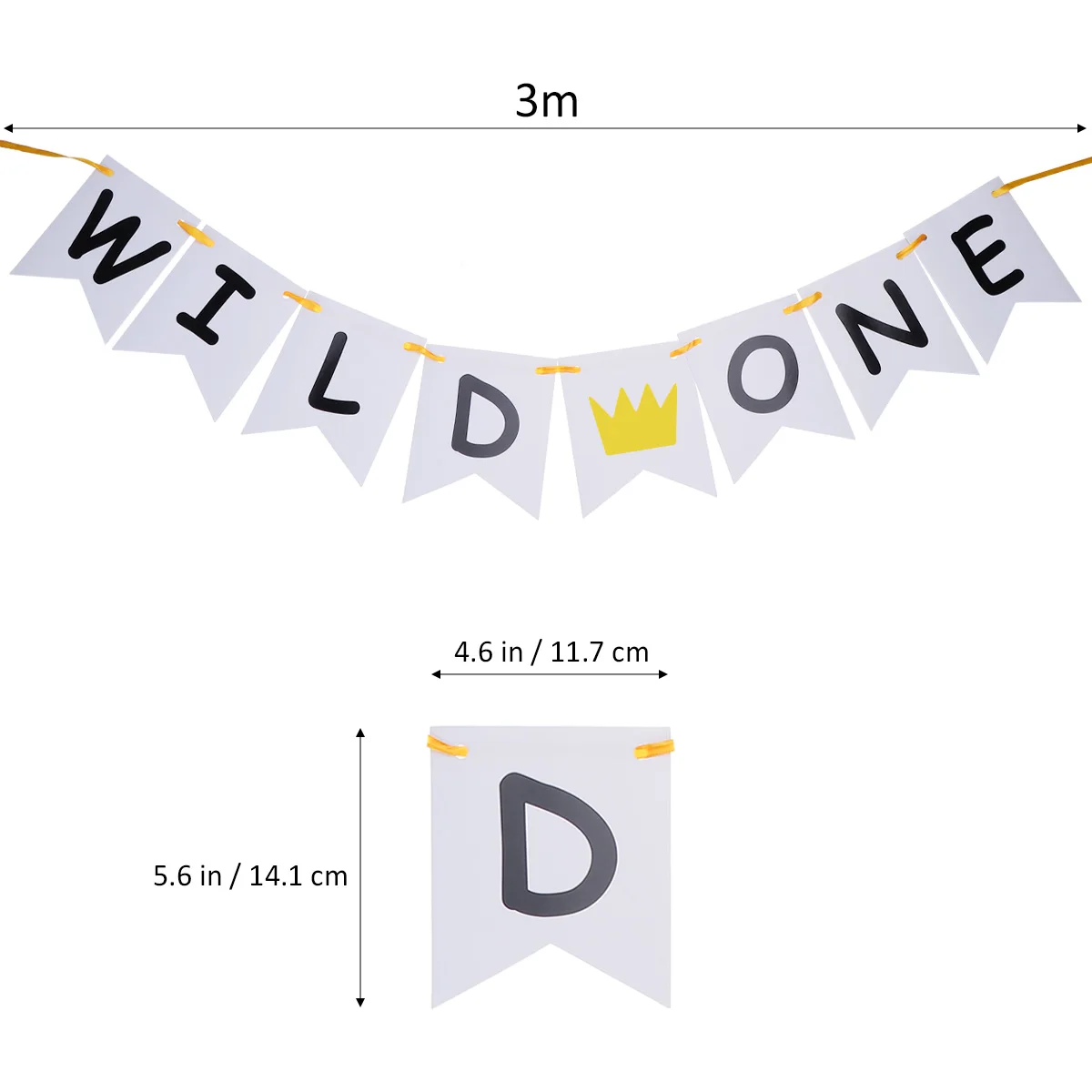 Bunting Banner 3M Paper Decoration Garland Birthday Party Kids Baby Shower Wall Ceiling Hanging Flags Reusable
Bunting Banner 3M Paper Decoration Garland Birthday Party Kids Baby Shower Wall Ceiling Hanging Flags Reusable