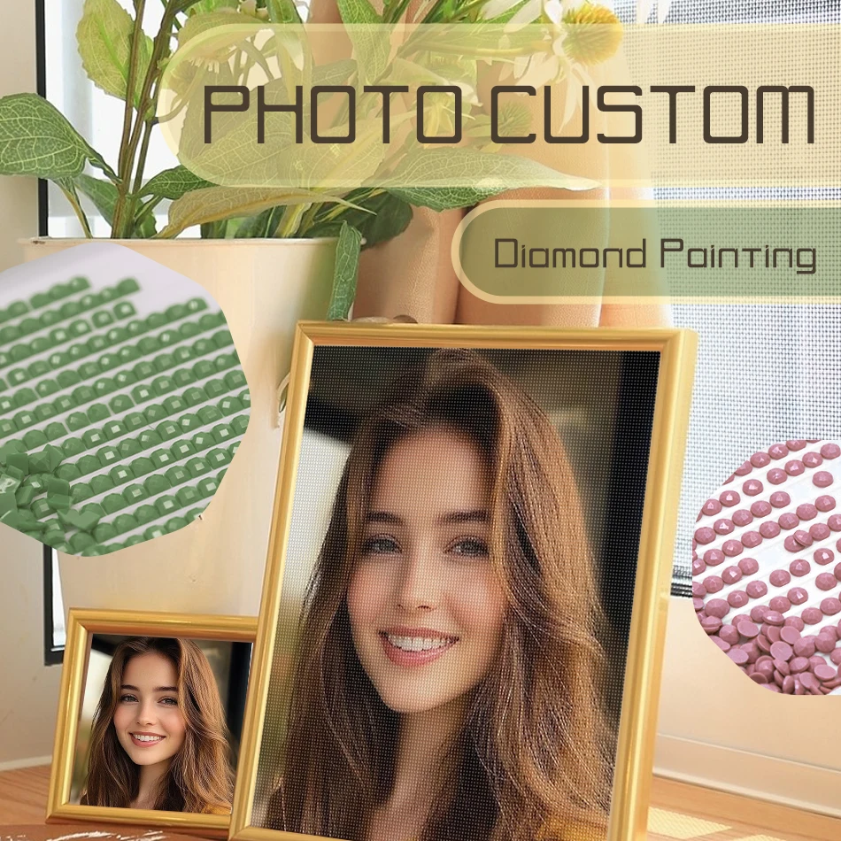 Diamond Painting Custom Photo Arts and Crafts Customized Diamond Art Landscape Full Round Personalized pet Couple Decorative
Diamond Painting Custom Photo Arts and Crafts Customized Diamond Art Landscape Full Round Personalized pet Couple Decorative