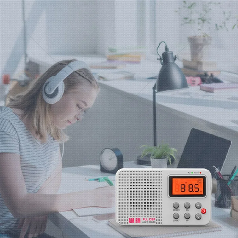 【NEW】Portable AM/FM/SW Radio Digital Display Radio Mini Stereo Radio With LCD Display Headphone Jack Battery Powered Or DC 5V
【NEW】Portable AM/FM/SW Radio Digital Display Radio Mini Stereo Radio With LCD Display Headphone Jack Battery Powered Or DC 5V