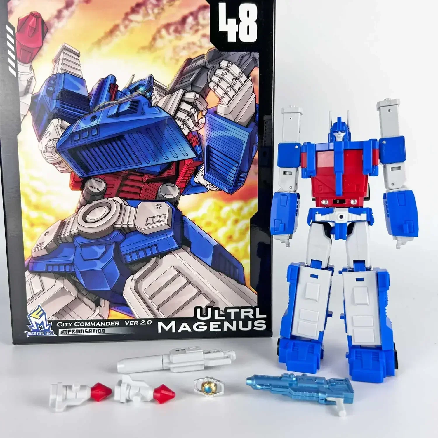 Точечные товары Трансформеры игрушки MFT MF48 MF-48 Ultra Magnus UM Ver2.0 City Commander Модель автобота Коллекция фигурок
Точечные товары Трансформеры игрушки MFT MF48 MF-48 Ultra Magnus UM Ver2.0 City Commander Модель автобота Коллекция фигурок