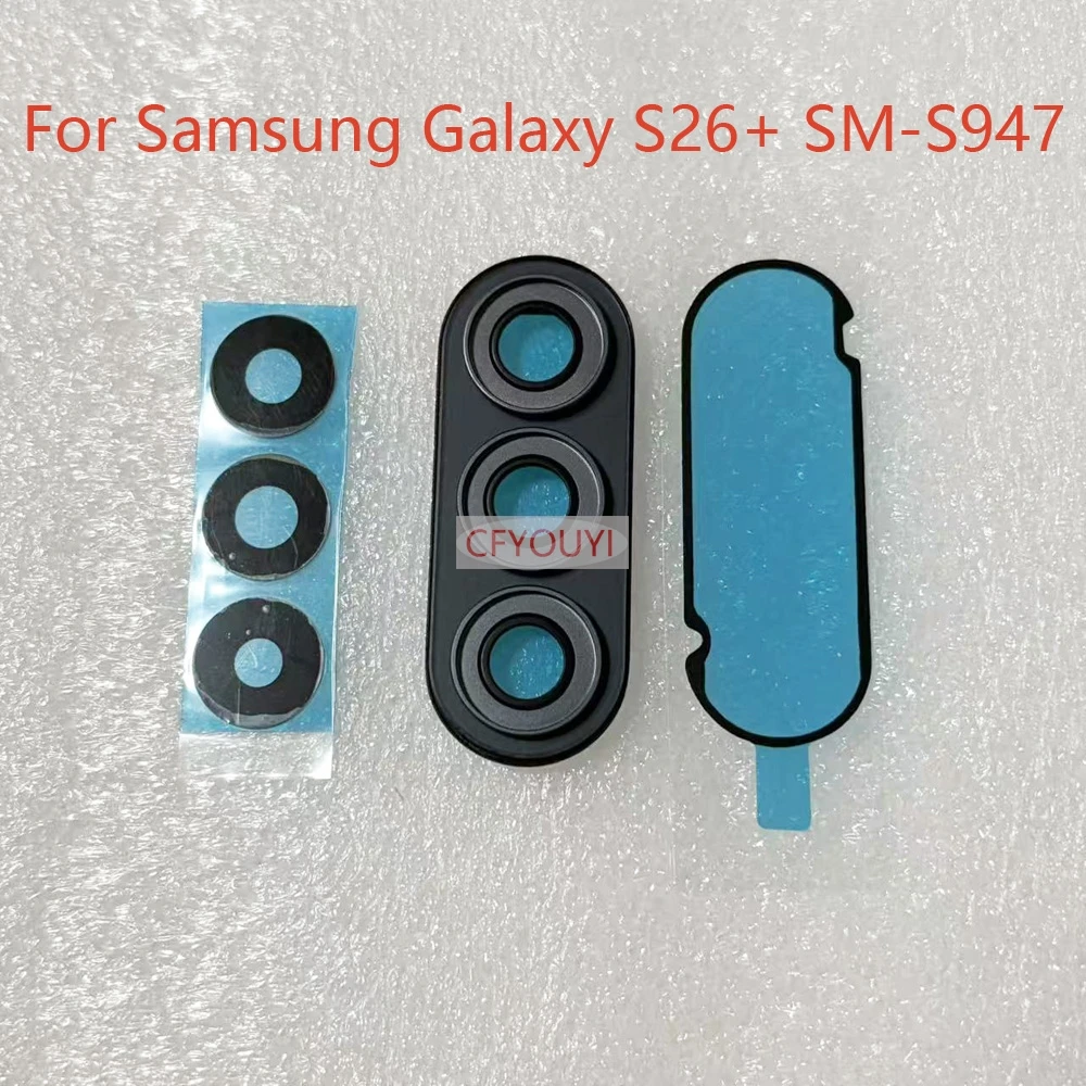 Back Camera Lens For Samsung Galaxy S26+ SM-S947 S947 Back Camera Lens Ring Cover with Glass Lens
Back Camera Lens For Samsung Galaxy S26+ SM-S947 S947 Back Camera Lens Ring Cover with Glass Lens