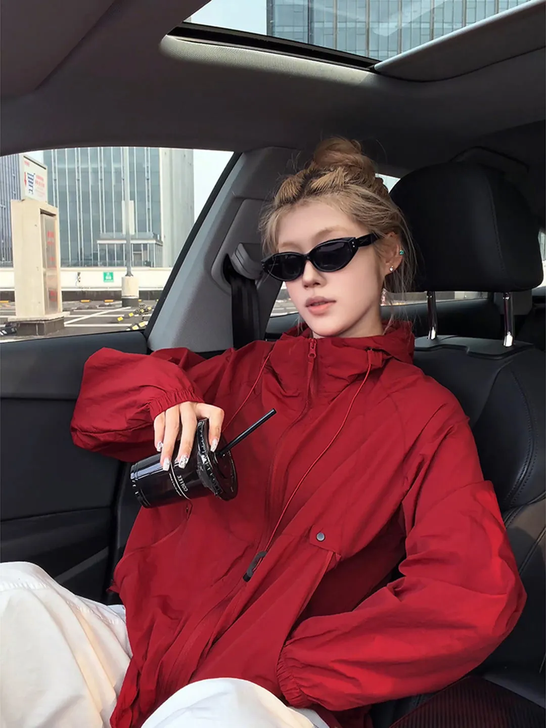 Zhu Que Red UPF50 Sun Protection Clothing Men's Summer Ice Silk Quick Dry Outdoor Sports Sunscreen Hooded Jacket Fashionable ...
Zhu Que Red UPF50 Sun Protection Clothing Men's Summer Ice Silk Quick Dry Outdoor Sports Sunscreen Hooded Jacket Fashionable ...