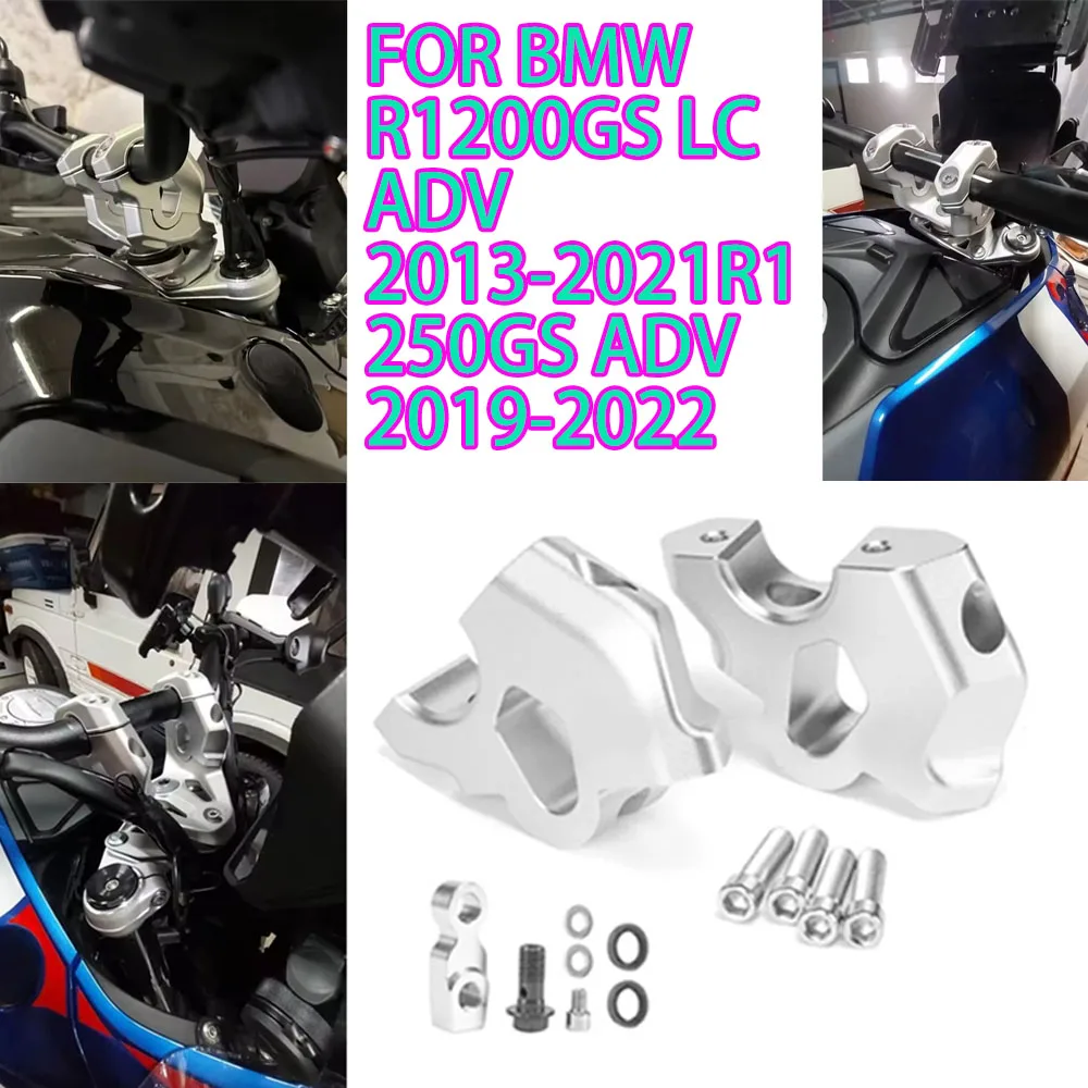 For BMW R 1300 GS 2024- Motorcycle Handlebar Drag Bar Clamp Riser Extend Adapter
For BMW R 1300 GS 2024- Motorcycle Handlebar Drag Bar Clamp Riser Extend Adapter