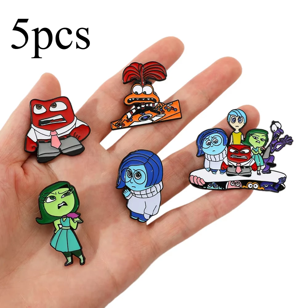 Inside Out 2 Brooches Kids Toys Metal Disney Cartoon Figure Children Clothes Backpack Decoration Pin Accessories Fashion Jewelry
Inside Out 2 Brooches Kids Toys Metal Disney Cartoon Figure Children Clothes Backpack Decoration Pin Accessories Fashion Jewelry