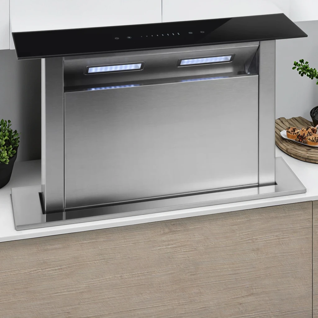 60cm/90cm Downdraft Rangehood Stainless Steel Touch Control 3-speed 800 Cbm/h
60cm/90cm Downdraft Rangehood Stainless Steel Touch Control 3-speed 800 Cbm/h