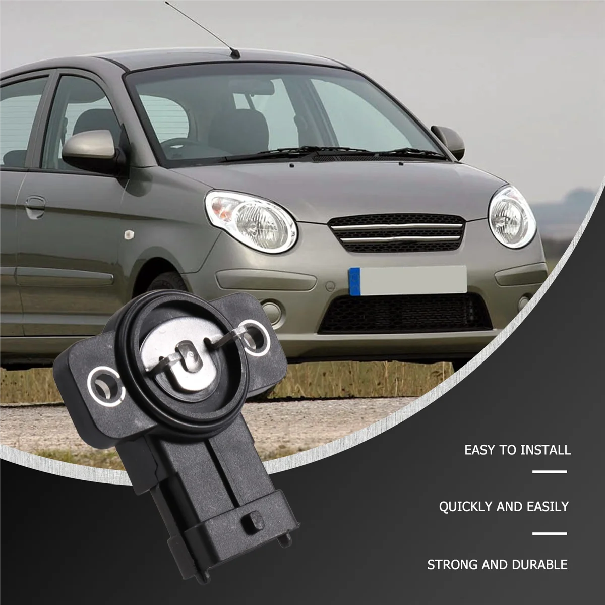 Датчик положения дроссельной заслонки TPS 35102-02910 35170-02000 для Hyundai Kia Morning Picanto 04-07 — L49A
Датчик положения дроссельной заслонки TPS 35102-02910 35170-02000 для Hyundai Kia Morning Picanto 04-07 — L49A