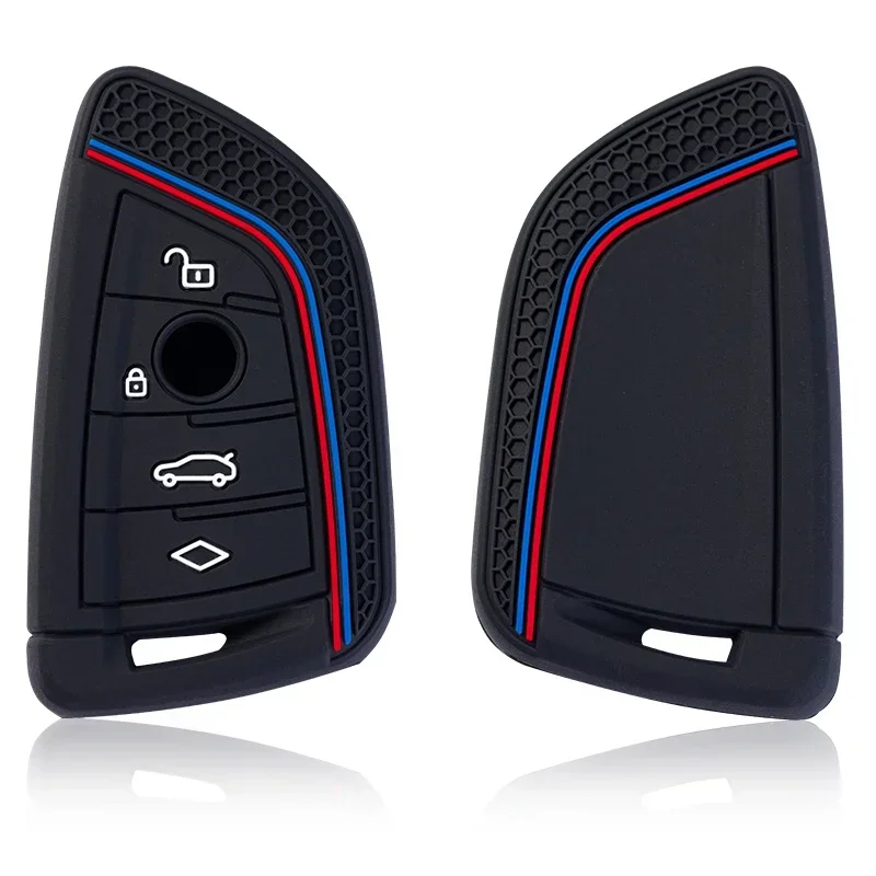 Silicone Car Remote Key Case Cover Shell Fob For BMW X1 X3 X4 X5 X6 F15 F16 G30 3 5 7 Series G11 F48 Accessories Keychain
Silicone Car Remote Key Case Cover Shell Fob For BMW X1 X3 X4 X5 X6 F15 F16 G30 3 5 7 Series G11 F48 Accessories Keychain