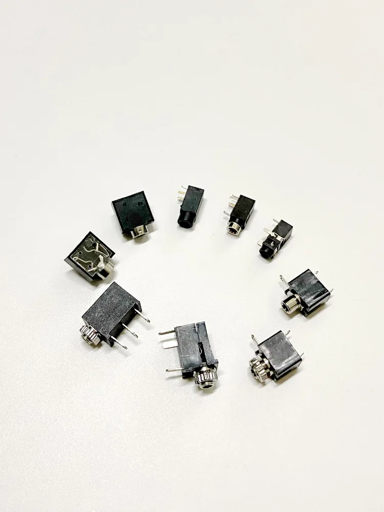 Black Inner Hole 2.5mm Single And Dual Channel PCB Board Soldering Type Connector Headphone Jack Audio Transmission Socket
Black Inner Hole 2.5mm Single And Dual Channel PCB Board Soldering Type Connector Headphone Jack Audio Transmission Socket
