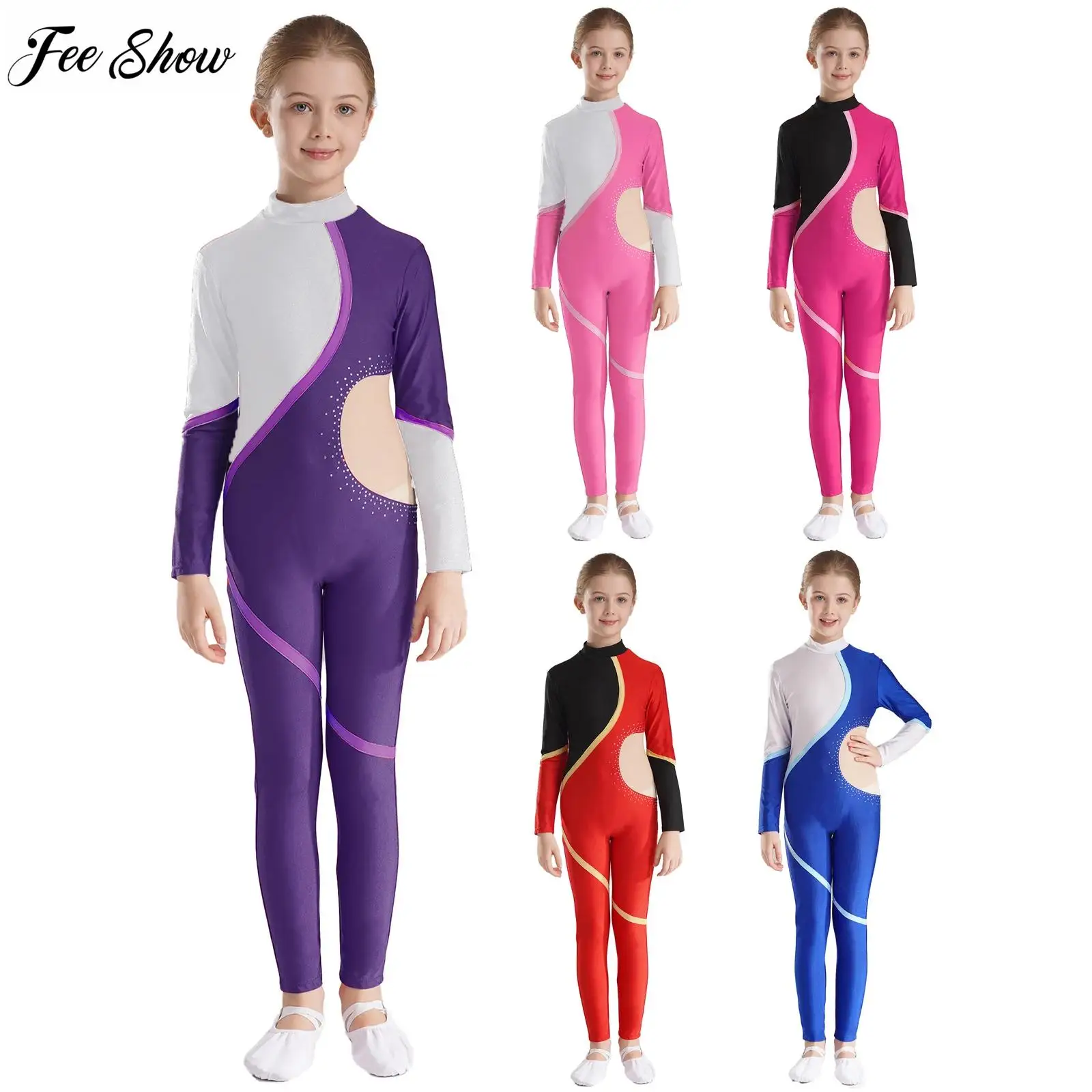 Детский гимнастический костюм Zentai для девочек, контрастный яркий костюм с длинным рукавом и ложным воротником
Детский гимнастический костюм Zentai для девочек, контрастный яркий костюм с длинным рукавом и ложным воротником