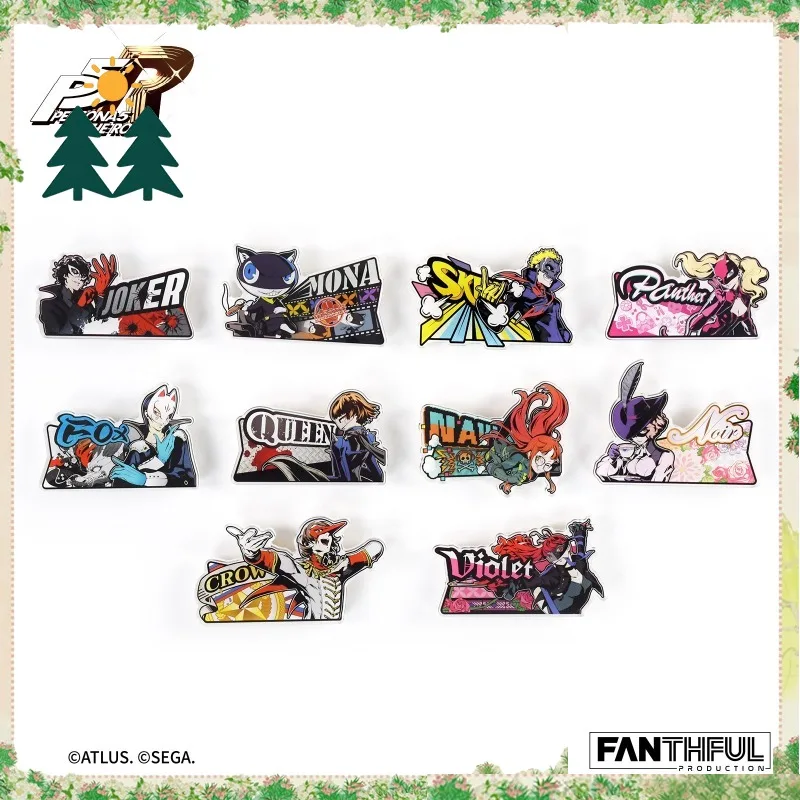 Original Persona 5 Royal Acrylic Nameplate Blind Bag Collectible Display Novelty Desk Ornament Anime Pin Girl Boys Gift
Original Persona 5 Royal Acrylic Nameplate Blind Bag Collectible Display Novelty Desk Ornament Anime Pin Girl Boys Gift