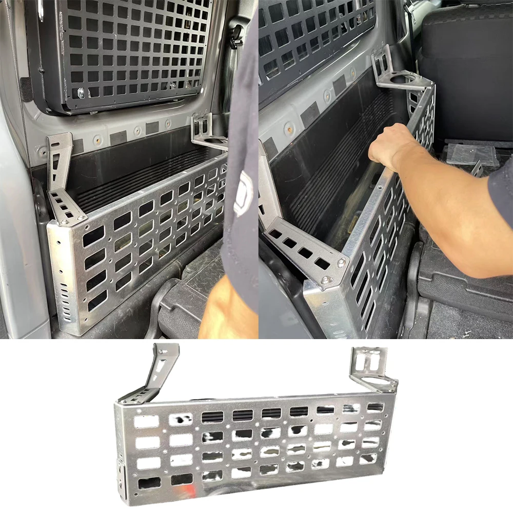 Lantsun JMN110 Rear Panel Cargo Storage Racks Aluminum Alloy Trunk Left Right Bracket for Jimny JB74 2018+, 3Door
Lantsun JMN110 Rear Panel Cargo Storage Racks Aluminum Alloy Trunk Left Right Bracket for Jimny JB74 2018+, 3Door