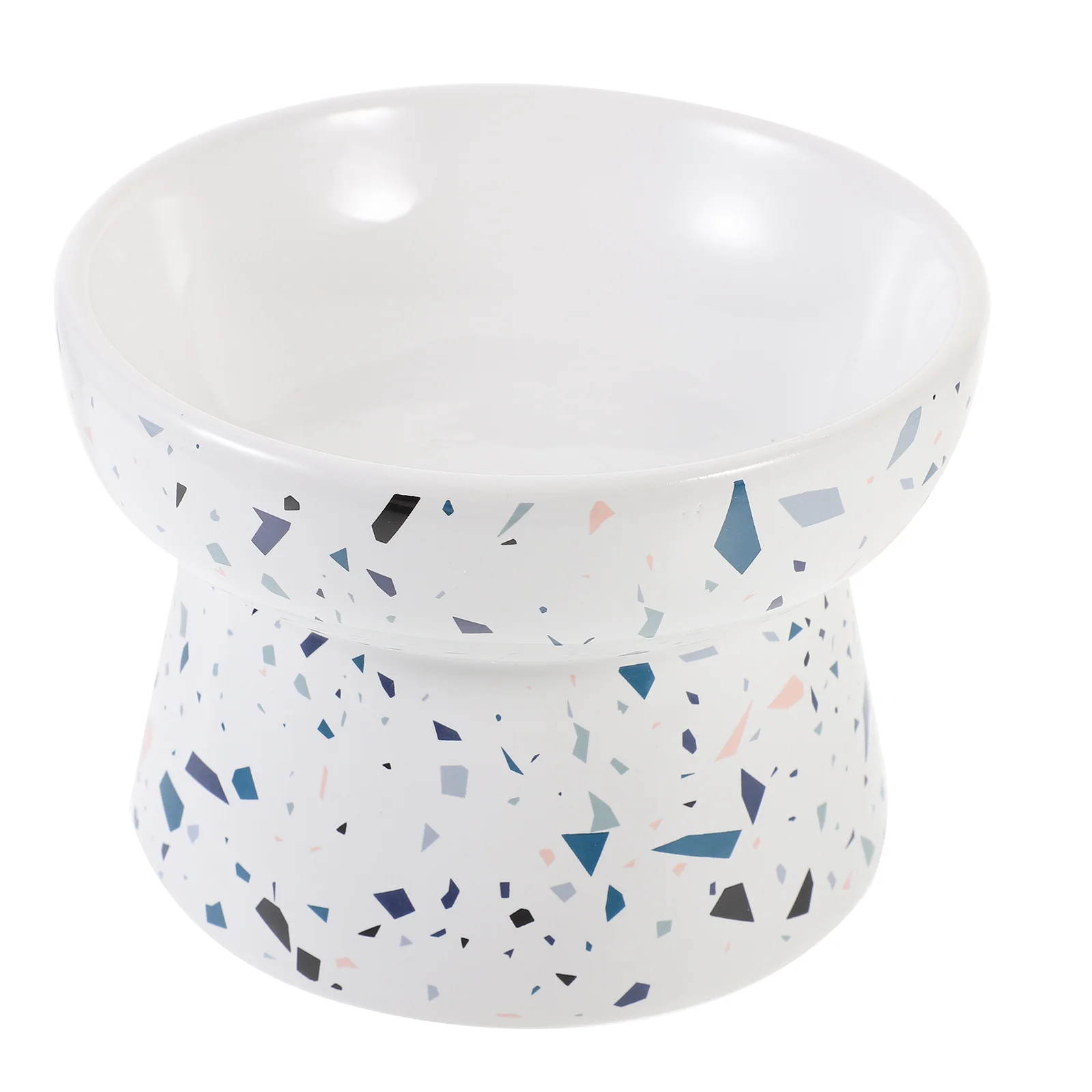 Ceramic Raised Cat Bowl Neck Protective Elevated Feeding Dish Stylish Marble Texture Easy Clean Large Capacity Pet Supply
Ceramic Raised Cat Bowl Neck Protective Elevated Feeding Dish Stylish Marble Texture Easy Clean Large Capacity Pet Supply