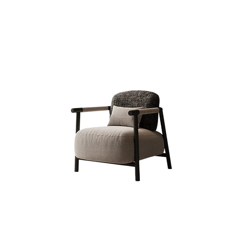 New Chinese hotel single sofa chair minimalist light luxury high-end living room balcony leisure reception
New Chinese hotel single sofa chair minimalist light luxury high-end living room balcony leisure reception