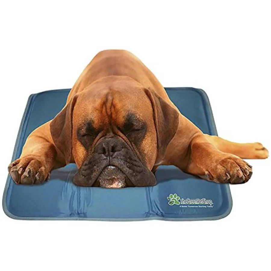 Cooling Pet Mat/ Pad - Patented Pressure-Activated Cool Gel Techlogy - Help Your Dog Stay Cool - Prevent Overheating and Dehydr
Cooling Pet Mat/ Pad - Patented Pressure-Activated Cool Gel Techlogy - Help Your Dog Stay Cool - Prevent Overheating and Dehydr