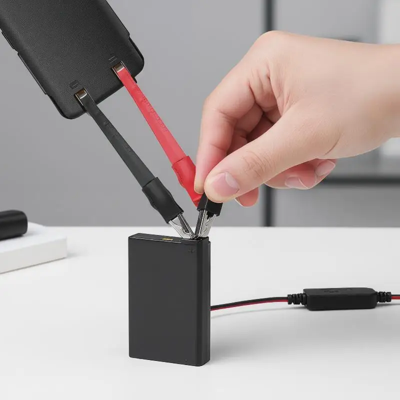 New New Universal USB Alligator Clip Charger Cable Auto Detect No Measurement Needed Perfect For All Two Way Radios
New New Universal USB Alligator Clip Charger Cable Auto Detect No Measurement Needed Perfect For All Two Way Radios