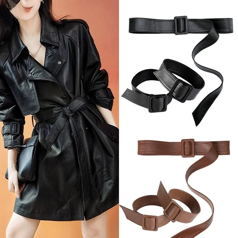 Wide Sve Belt Set Women's Decorative Suiting Coat Matching Dr Bla Knot Bule Belt Youth Bow Tie Belt
Wide Sve Belt Set Women's Decorative Suiting Coat Matching Dr Bla Knot Bule Belt Youth Bow Tie Belt