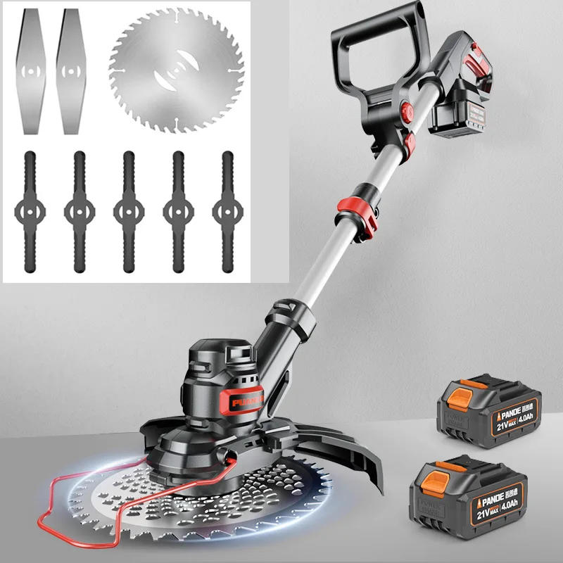 Электрический легкий сельскохозяйственный ручной триммер, портативный беспроводной садовый инструмент, газонокосилка с аккумулятором
Электрический легкий сельскохозяйственный ручной триммер, портативный беспроводной садовый инструмент, газонокосилка с аккумулятором