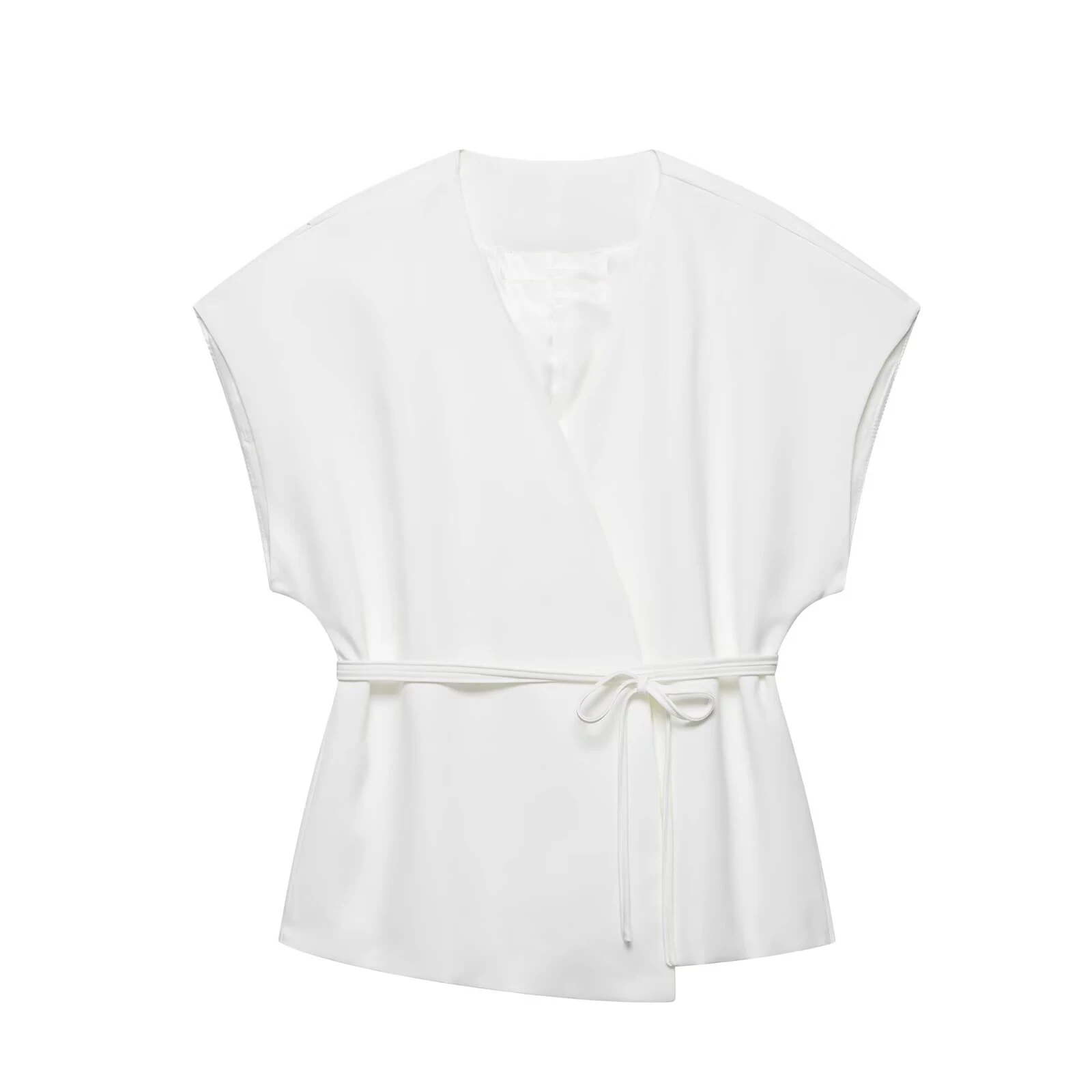 Casual Tops For Women White Waistcoat Fashion Solid V Neck Loose With Slash Shirt Female Summer 2025 New Elegant Chic Vests Top
Casual Tops For Women White Waistcoat Fashion Solid V Neck Loose With Slash Shirt Female Summer 2025 New Elegant Chic Vests Top