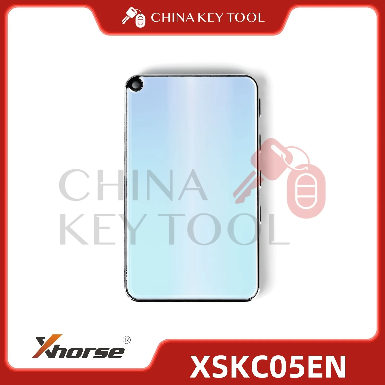 Xhorse King Card Key Slimmest Universal Smart Remote 4 Buttons XSKC05EN
Xhorse King Card Key Slimmest Universal Smart Remote 4 Buttons XSKC05EN