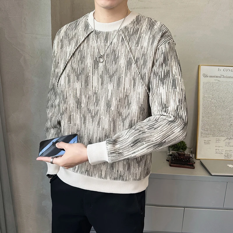 Мужская толстовка с круглым вырезом и длинными рукавами, дизайн с цветовыми блоками, премиум-ткань, осень-весна, новая модель, свободный крой, повседневная молодежная мода
Мужская толстовка с круглым вырезом и длинными рукавами, дизайн с цветовыми блоками, премиум-ткань, осень-весна, новая модель, свободный крой, повседневная молодежная мода