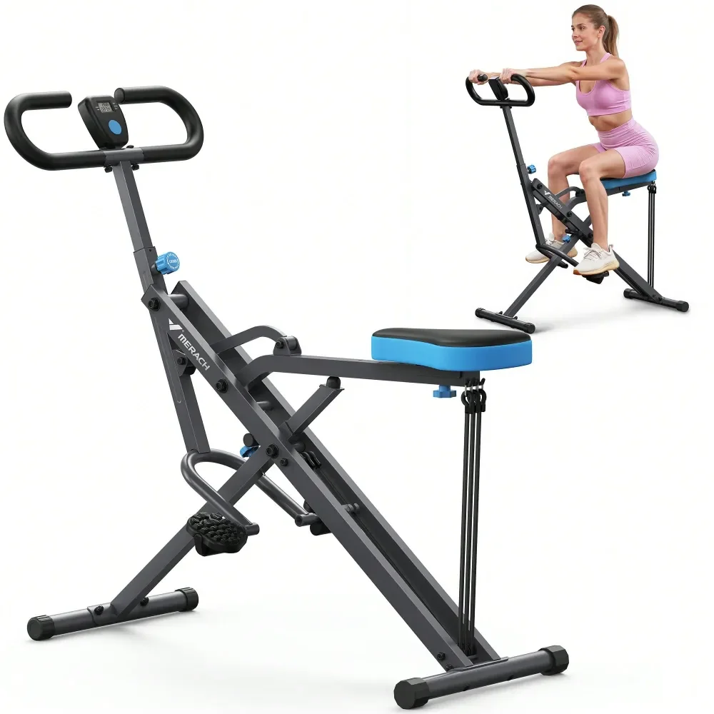 Squat Machine, 2 In 1 Squat Rowing Machine, Easy Setup Foldable Exercise Equipment, Glute Trainer Machine, Glutes Leg Home Worko
Squat Machine, 2 In 1 Squat Rowing Machine, Easy Setup Foldable Exercise Equipment, Glute Trainer Machine, Glutes Leg Home Worko