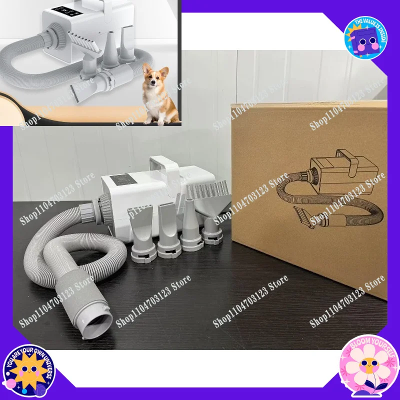 Factory direct sales of pet hair dryers LCD high-power dog water blowers Golden Retriever cat hair blowing drying supplies
Factory direct sales of pet hair dryers LCD high-power dog water blowers Golden Retriever cat hair blowing drying supplies