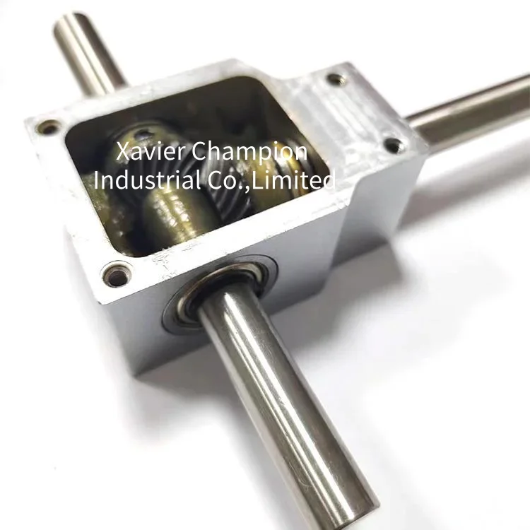 90 Degree Reverse Angle for Spiral Bevel Gear Box Small Reduction Ratio 1:1 Shaft Diameter 8mm
90 Degree Reverse Angle for Spiral Bevel Gear Box Small Reduction Ratio 1:1 Shaft Diameter 8mm