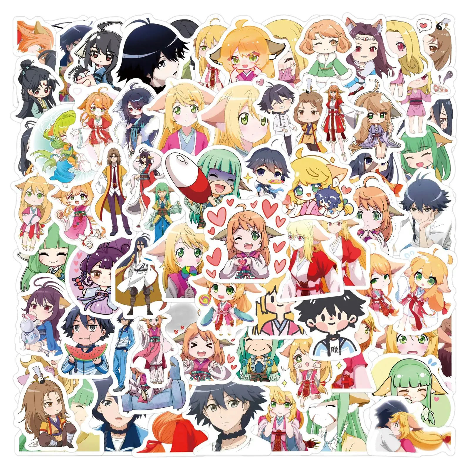 10/50/105PCS Fox Spirit Matchmaker Cartoon Creative Waterproof Stickers DIY Decoration Notebook Mobile Guitar Suitcase Graffiti
10/50/105PCS Fox Spirit Matchmaker Cartoon Creative Waterproof Stickers DIY Decoration Notebook Mobile Guitar Suitcase Graffiti