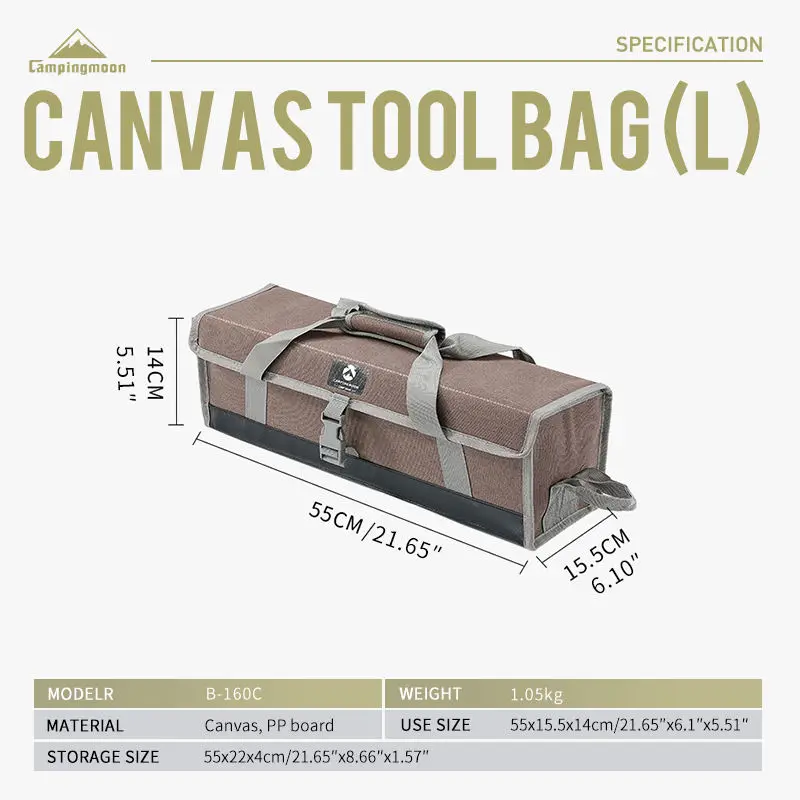 Canvas Oxford Fabric Brown Outdoor Camping Portable Bag Outdoor Bbq Accessories Camping Storage Bag
Canvas Oxford Fabric Brown Outdoor Camping Portable Bag Outdoor Bbq Accessories Camping Storage Bag