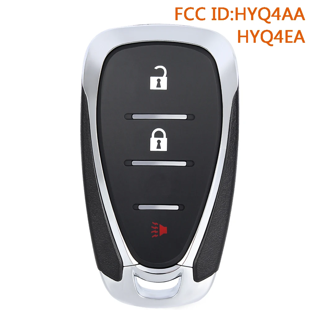 KEYECU HYQ4AA HYQ4EA Smart Remote Car Key Fob for Chevrolet Equinox Sonic Spark Blazer Cruze Traverse 315MHz/433MHz
KEYECU HYQ4AA HYQ4EA Smart Remote Car Key Fob for Chevrolet Equinox Sonic Spark Blazer Cruze Traverse 315MHz/433MHz