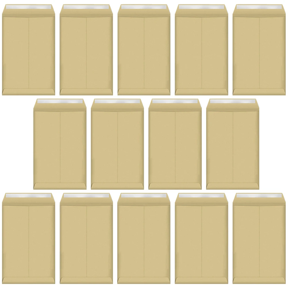 25pcs Thickened Kraft Paper Envelope 32 4x22 9cm Self Adhesive Yellow Tape File Bags for Office School Mail Documents
25pcs Thickened Kraft Paper Envelope 32 4x22 9cm Self Adhesive Yellow Tape File Bags for Office School Mail Documents