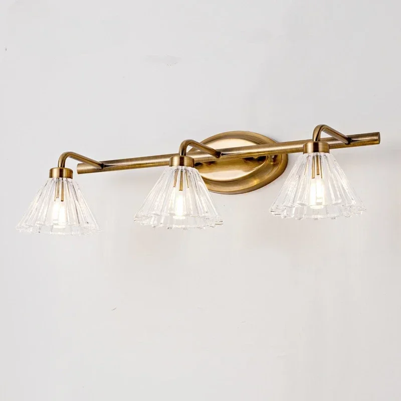 Vintage Led Wall Light Bronze Clear Lampshade Wall Lamp Bathroom Lamp 2heads 4heads For Mirror Glass Cover Wandlamp Indoor Light
Vintage Led Wall Light Bronze Clear Lampshade Wall Lamp Bathroom Lamp 2heads 4heads For Mirror Glass Cover Wandlamp Indoor Light