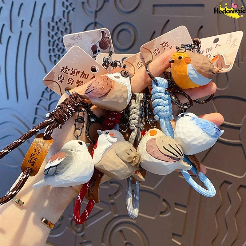 Creative Exquisite Resin Pearl Bird Keychain Cartoon Doll Hanging Chain For Backpack Wallet Key Car Decoration Acg Pendant Gift
Creative Exquisite Resin Pearl Bird Keychain Cartoon Doll Hanging Chain For Backpack Wallet Key Car Decoration Acg Pendant Gift