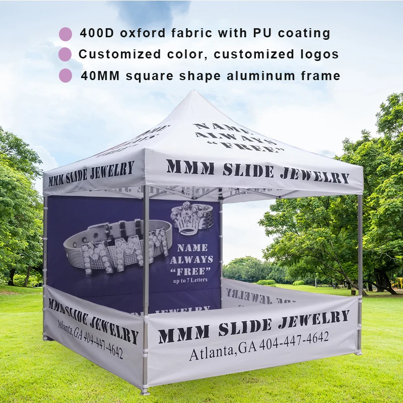 10*10FT Aluminum Gazebo Customized Canopy For Outdoor 10×10 Tents With Logo Printing 6FT Table Cover Hote Sale Door To Door
10*10FT Aluminum Gazebo Customized Canopy For Outdoor 10×10 Tents With Logo Printing 6FT Table Cover Hote Sale Door To Door