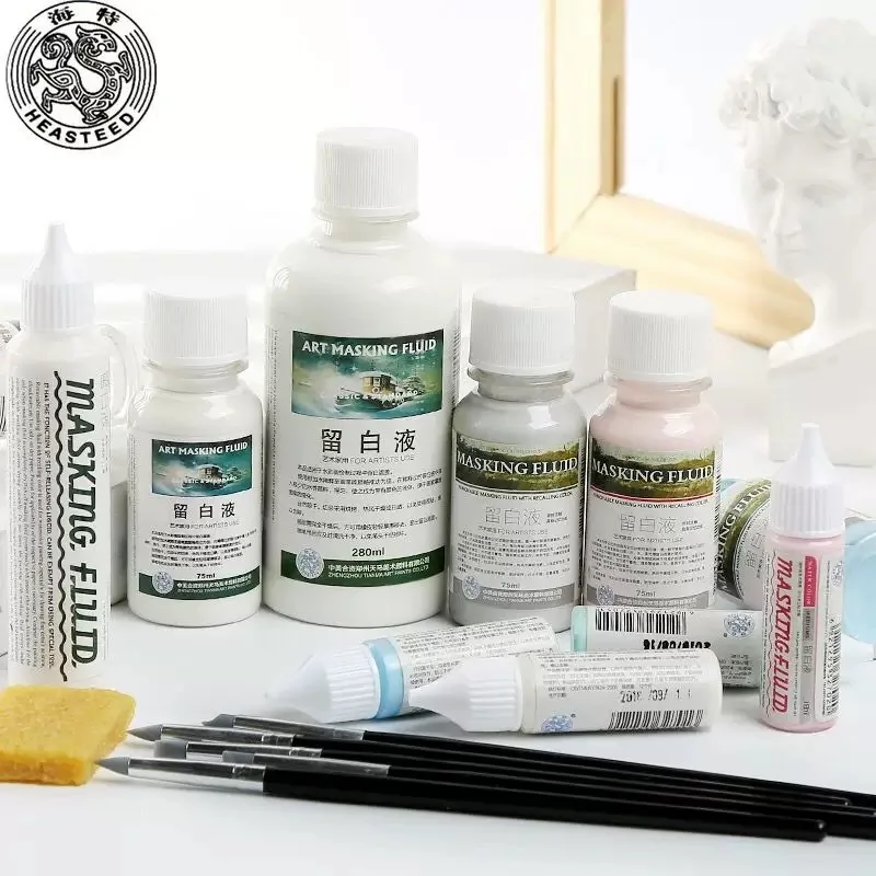 75/18 мл Жидкость для маскировки в искусстве, покрывающая пигментами, акварельная краска, маскирующая жидкость для акварели, клей для холста, товары для рисования
75/18 мл Жидкость для маскировки в искусстве, покрывающая пигментами, акварельная краска, маскирующая жидкость для акварели, клей для холста, товары для рисования