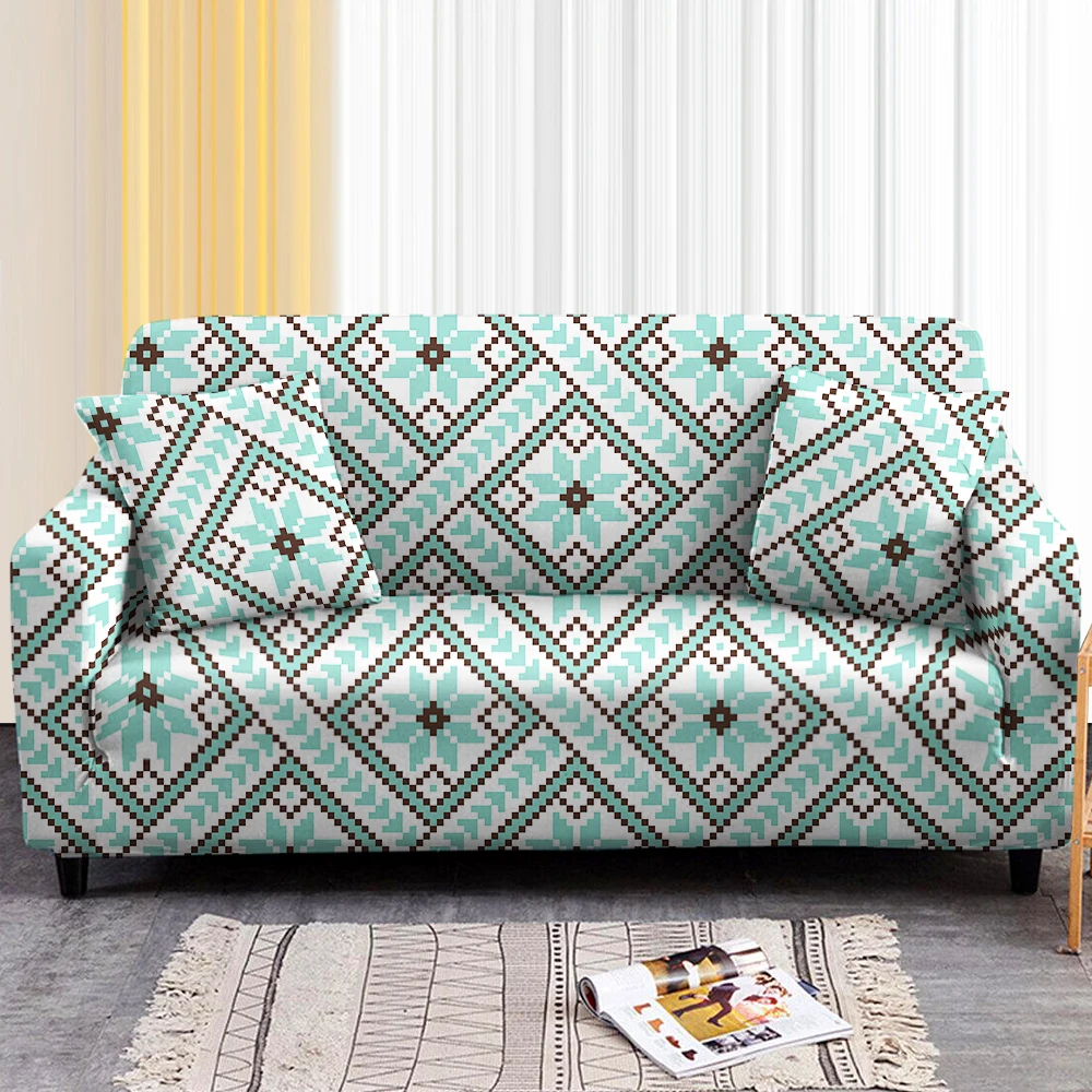 Elastic Sofa Cover for Living Room Stretch Couch Cover Geometric Print Slipcover Sectional Sofa Covers Furniture Protector
Elastic Sofa Cover for Living Room Stretch Couch Cover Geometric Print Slipcover Sectional Sofa Covers Furniture Protector