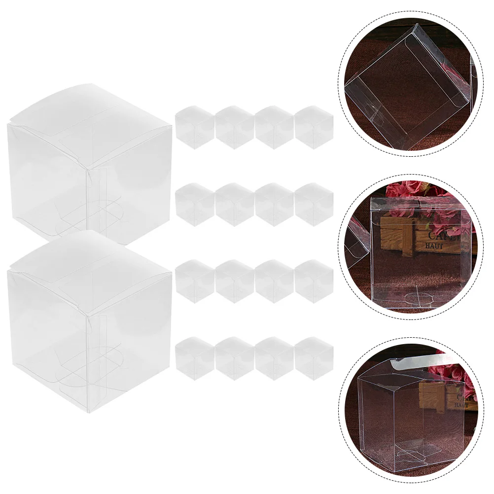 50 Pcs Transparent Square Box Treat Packing Boxes Clear Packaging Favor Cake Cases Plastic for Party Favors Pvc Candy Candies
50 Pcs Transparent Square Box Treat Packing Boxes Clear Packaging Favor Cake Cases Plastic for Party Favors Pvc Candy Candies