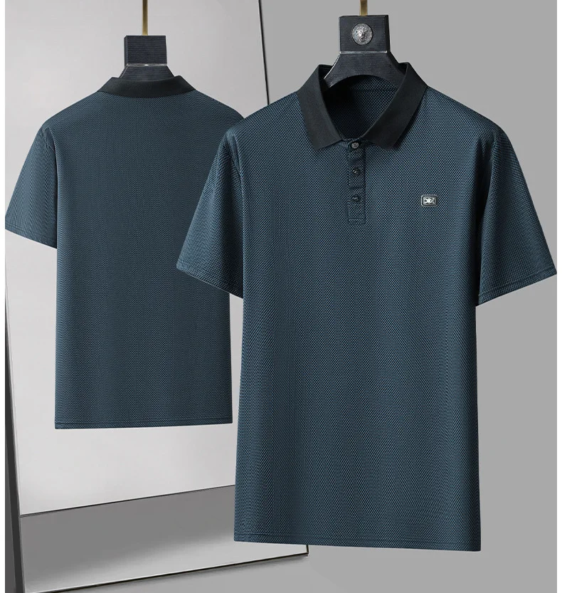 Summer business quick drying ice silk men T shirt loose enlarged collar oversized casual T-shirt 160kg 11xl
Summer business quick drying ice silk men T shirt loose enlarged collar oversized casual T-shirt 160kg 11xl