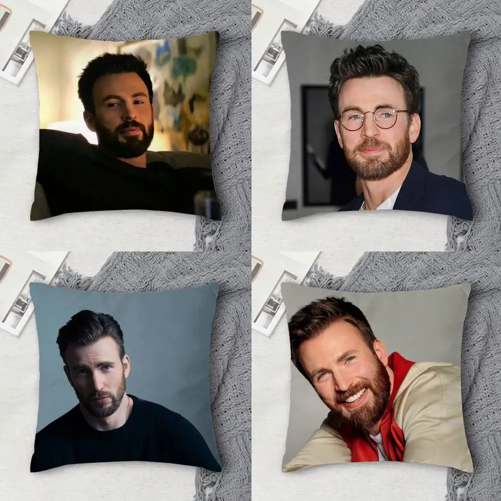 C-Chris Evans Double-sided Printed Square Decorative Cushion Cover for Sofa Living Room Home Decor
C-Chris Evans Double-sided Printed Square Decorative Cushion Cover for Sofa Living Room Home Decor
