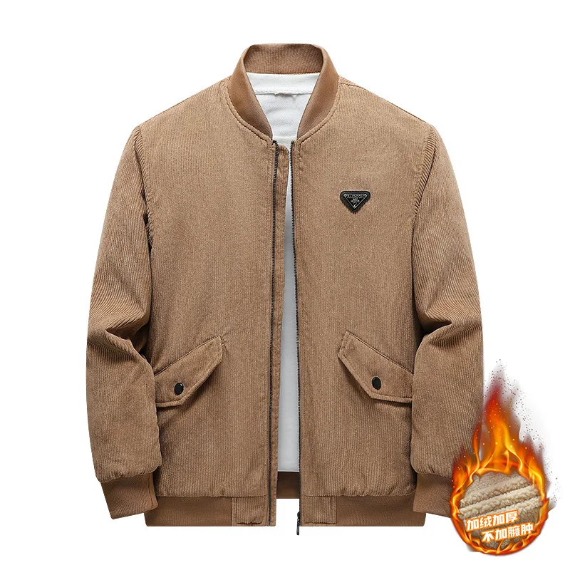 Autumn Winter Middle-aged Men's Velvet Thickened Loose Outdoor Casual Tooling Multi-pocket Corduroy Cotton-padded Jacket
Autumn Winter Middle-aged Men's Velvet Thickened Loose Outdoor Casual Tooling Multi-pocket Corduroy Cotton-padded Jacket
