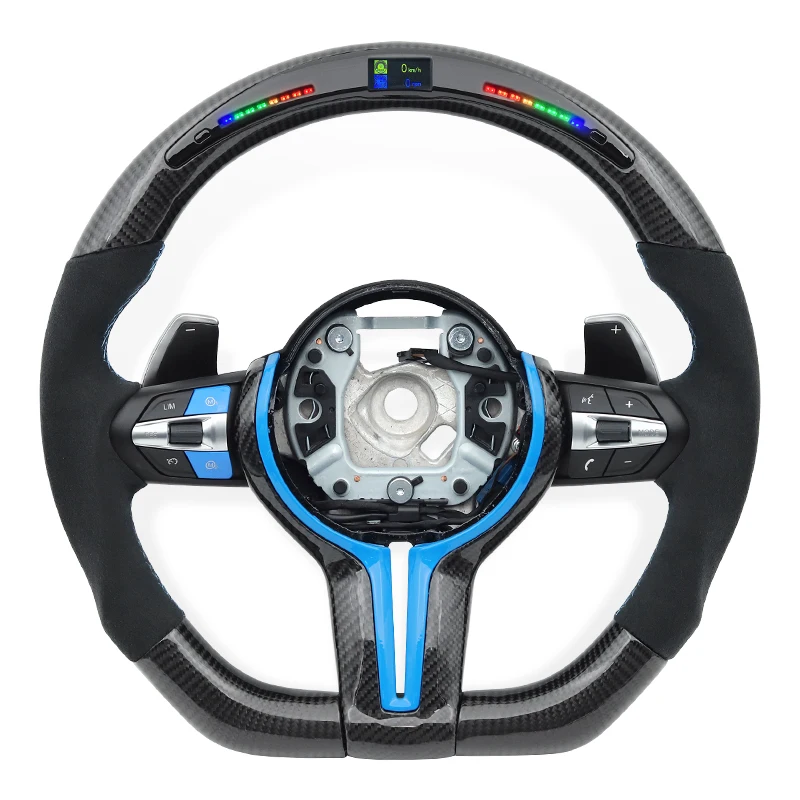 Carbon Fiber With LED M Steering Wheel For BMW 3 5 Series F10 F20 F30 F32 F36 F80 F82 M2 M3 M4 M5 M6 Sport Racing Steering Wheel
Carbon Fiber With LED M Steering Wheel For BMW 3 5 Series F10 F20 F30 F32 F36 F80 F82 M2 M3 M4 M5 M6 Sport Racing Steering Wheel