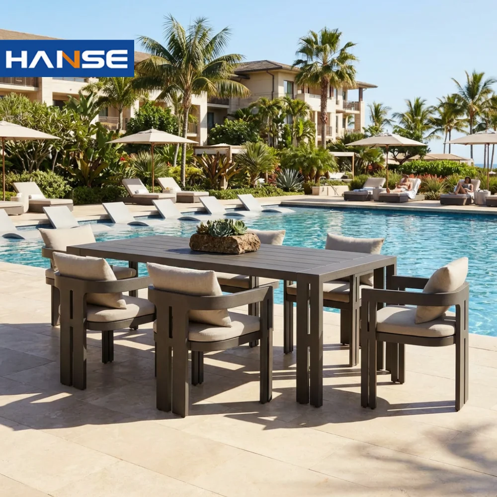 Aluminum Bistro Set Garden Table Set Modern Outside Dining Outdoor Patio Dining Table & Chair For Hospitality Projects
Aluminum Bistro Set Garden Table Set Modern Outside Dining Outdoor Patio Dining Table & Chair For Hospitality Projects