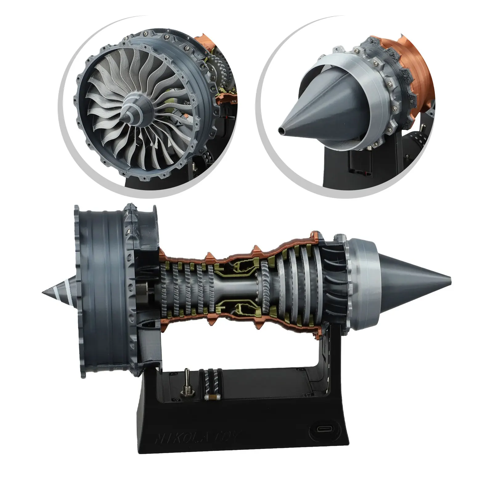25cm A380 Replica Realistic Engine Replica Decorative Aviation Collectible Realistic Replica A380 For Aviation Enthusiasts
25cm A380 Replica Realistic Engine Replica Decorative Aviation Collectible Realistic Replica A380 For Aviation Enthusiasts