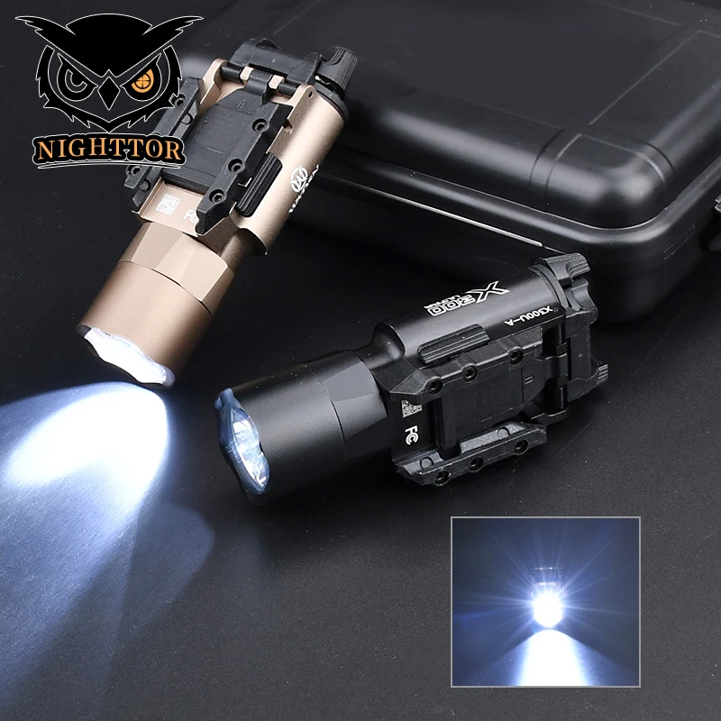 WADSN X300U Tactical Flashlight White LED Strobe Mode Scout Light Durable Portable Premium Outdoor Tactical Lighting Accessories
WADSN X300U Tactical Flashlight White LED Strobe Mode Scout Light Durable Portable Premium Outdoor Tactical Lighting Accessories